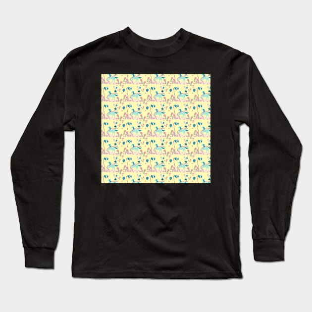 Hurrah for Unicorn Long Sleeve T-Shirt by Amalus-files